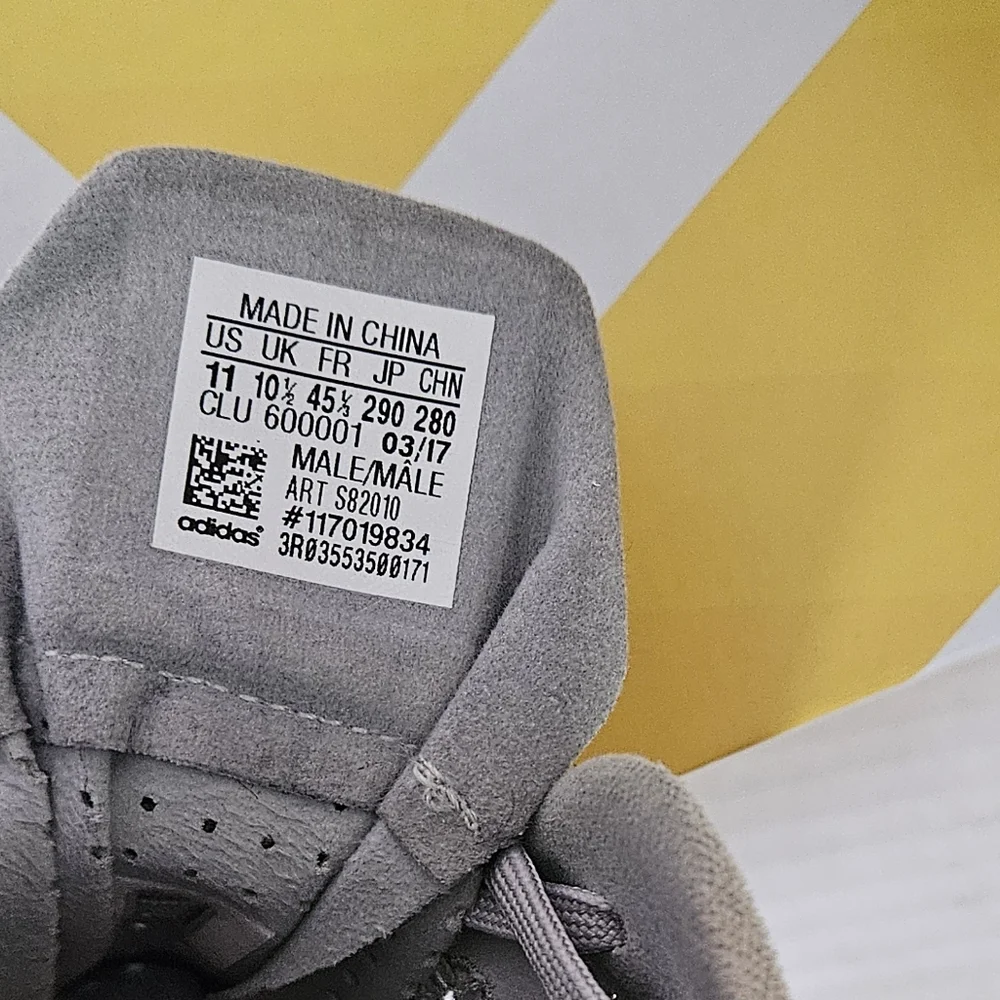 Adidas Gray Running Shoes
